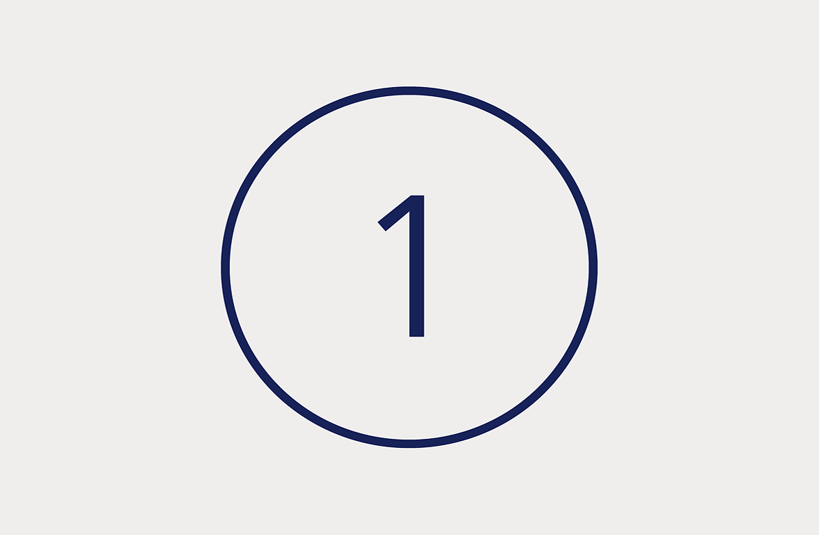 one