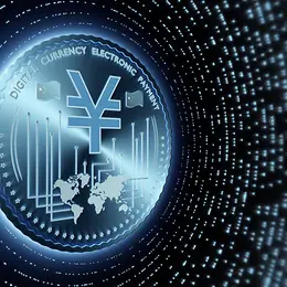 visualization of a digital yuan