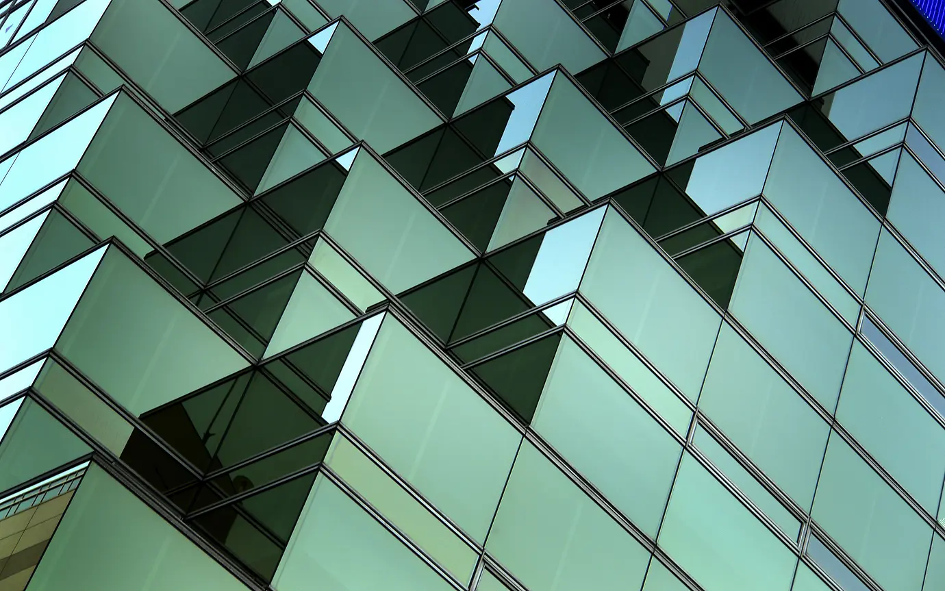 close up of green windows 