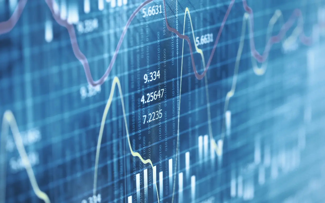 stock exchange graph