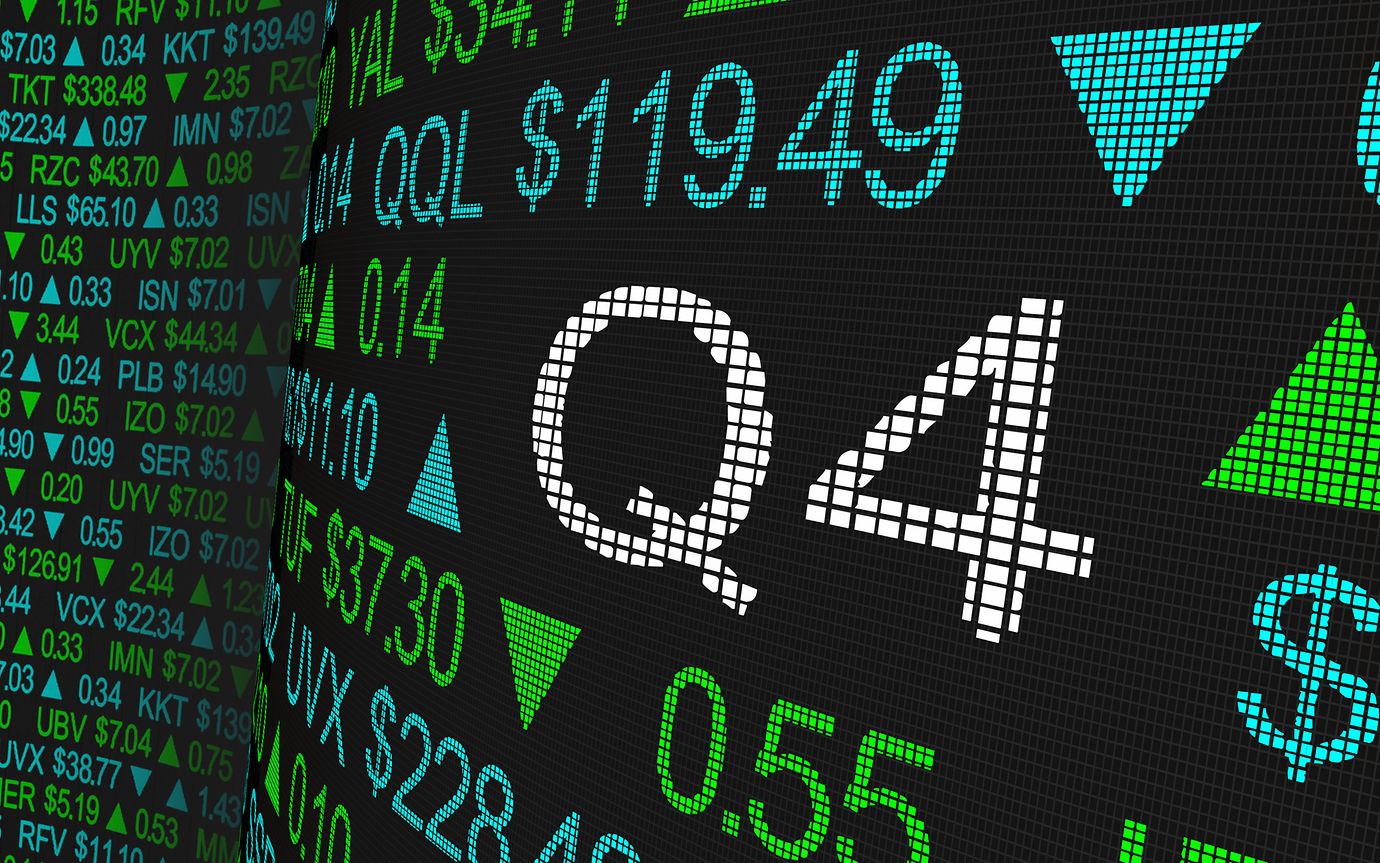 stock market screen