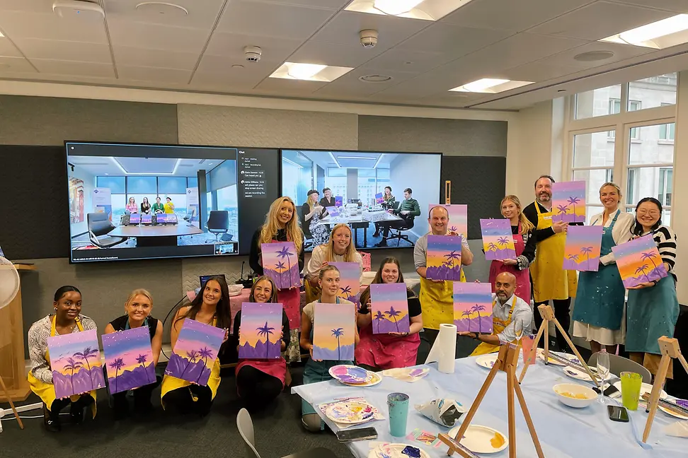 Painting session