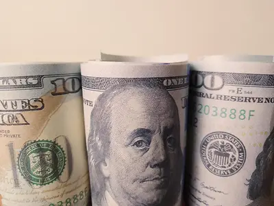 US dollar banknotes