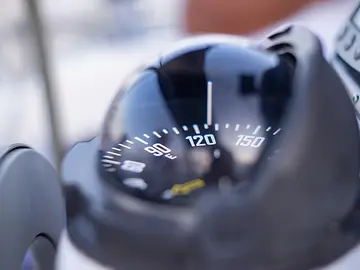 Compass zoomed in