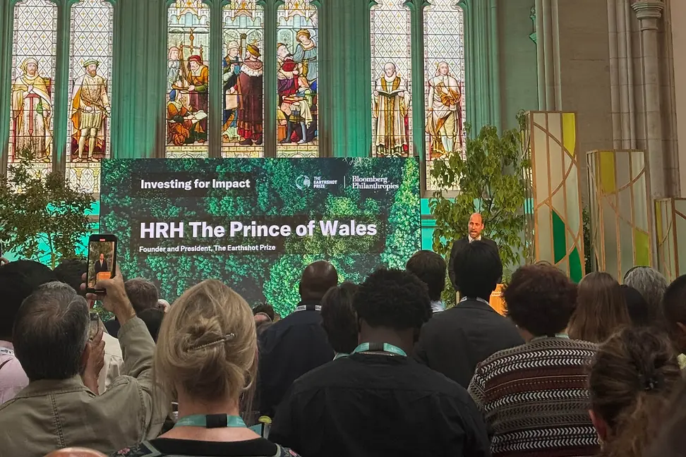 HRH Prince Wales speaking at the London Climate Action Week
