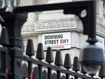 Downing Street sign
