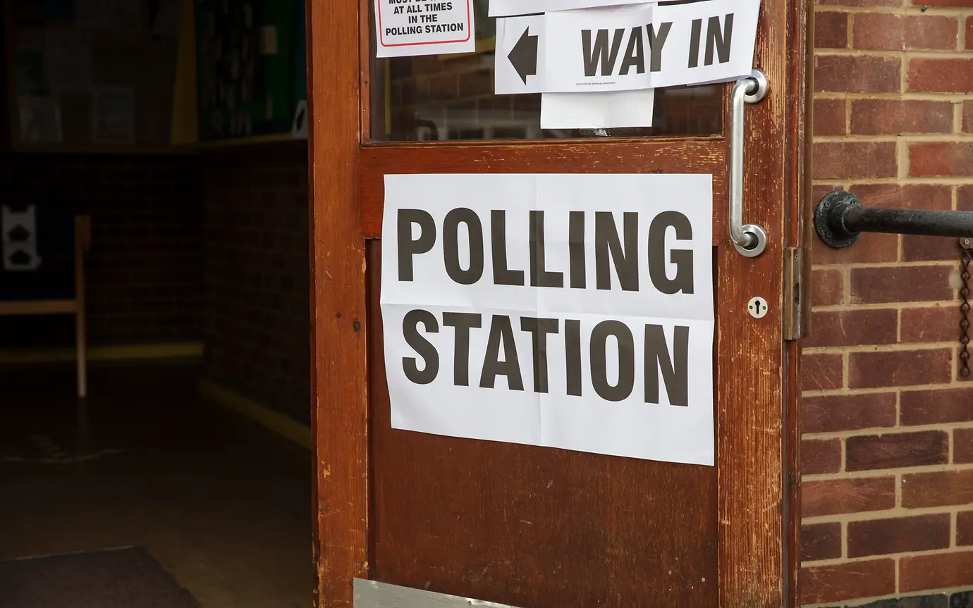 UK Polling station